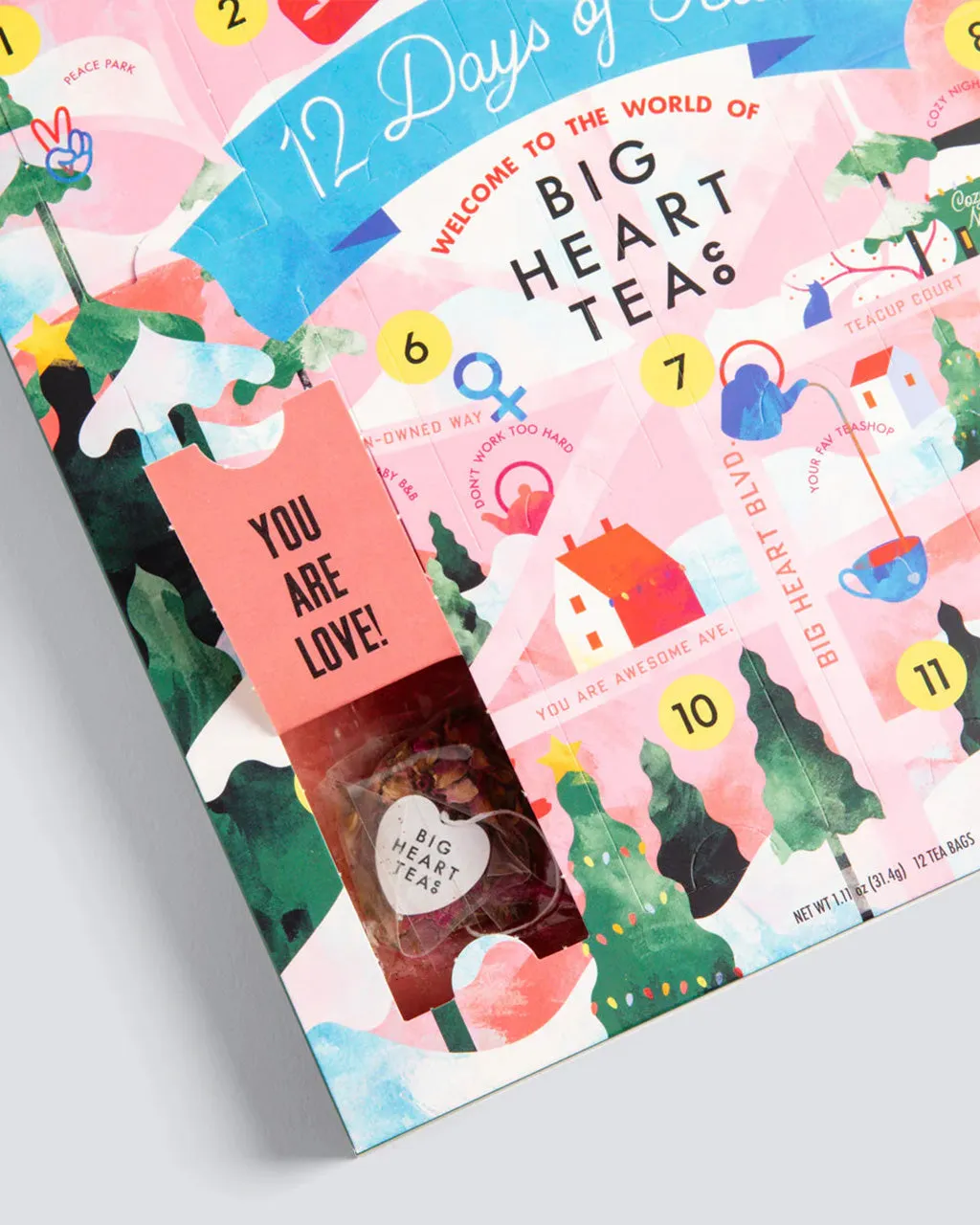 12 Days Of Cozy Tea Advent Calendar