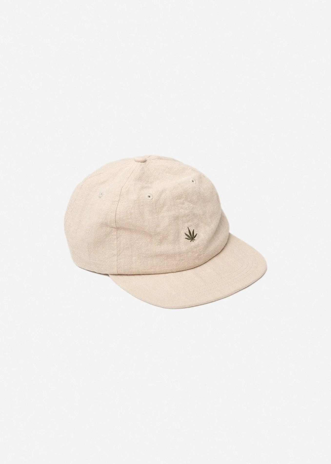 Afends Unisex Revolution - Hemp Soft Brim 6 Panel Cap