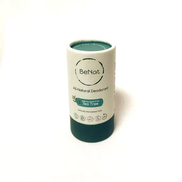 All Natural Plastic-Free Deodorant 3oz.