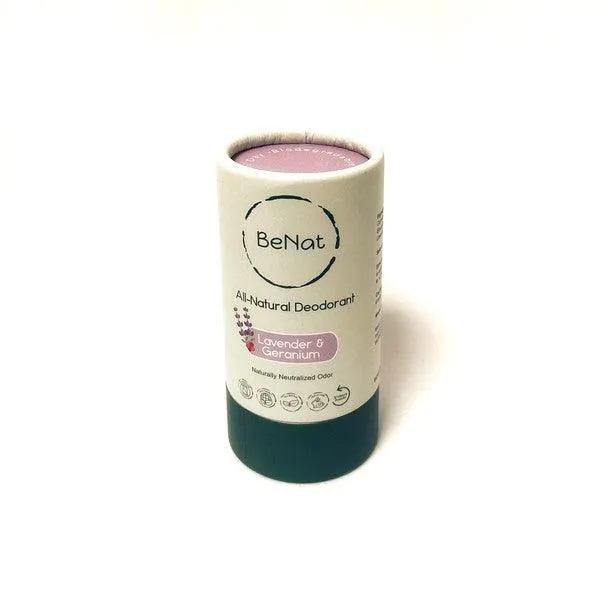 All Natural Plastic-Free Deodorant 3oz.