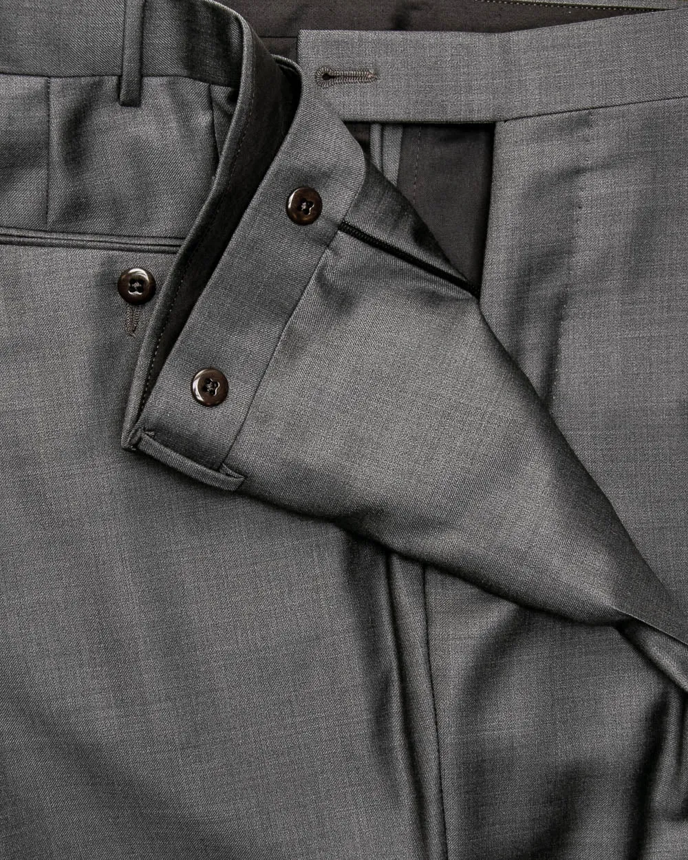 Anthracite Melange Dress Pant