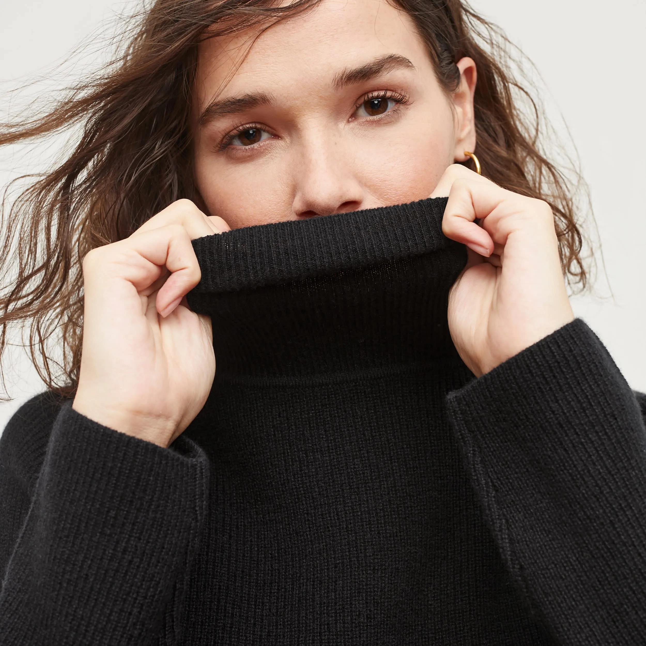 Arbus Sweater - Cashmere :: Black