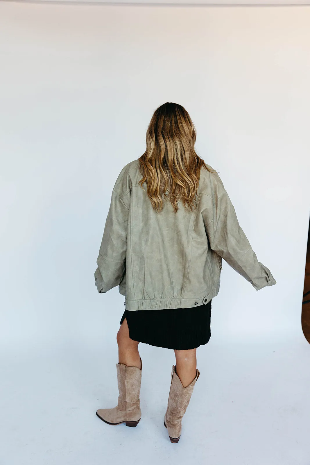 Around The Clock Jacket - Light Olive