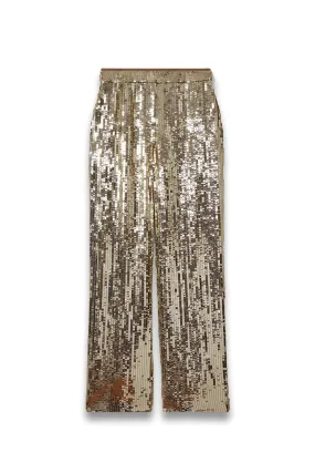 Atelier Sequin Wide Leg Trousers