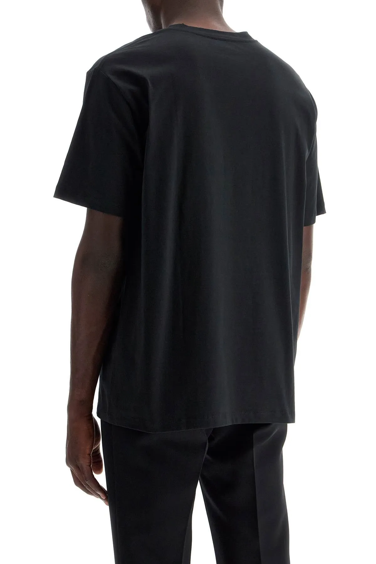 BALMAIN Organic Cotton Logo Tee