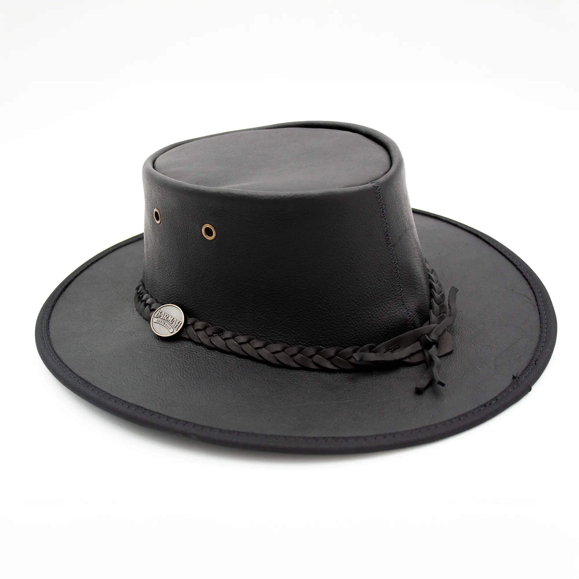 Barmah Hat | 1019 Sundowner Kangaroo Black