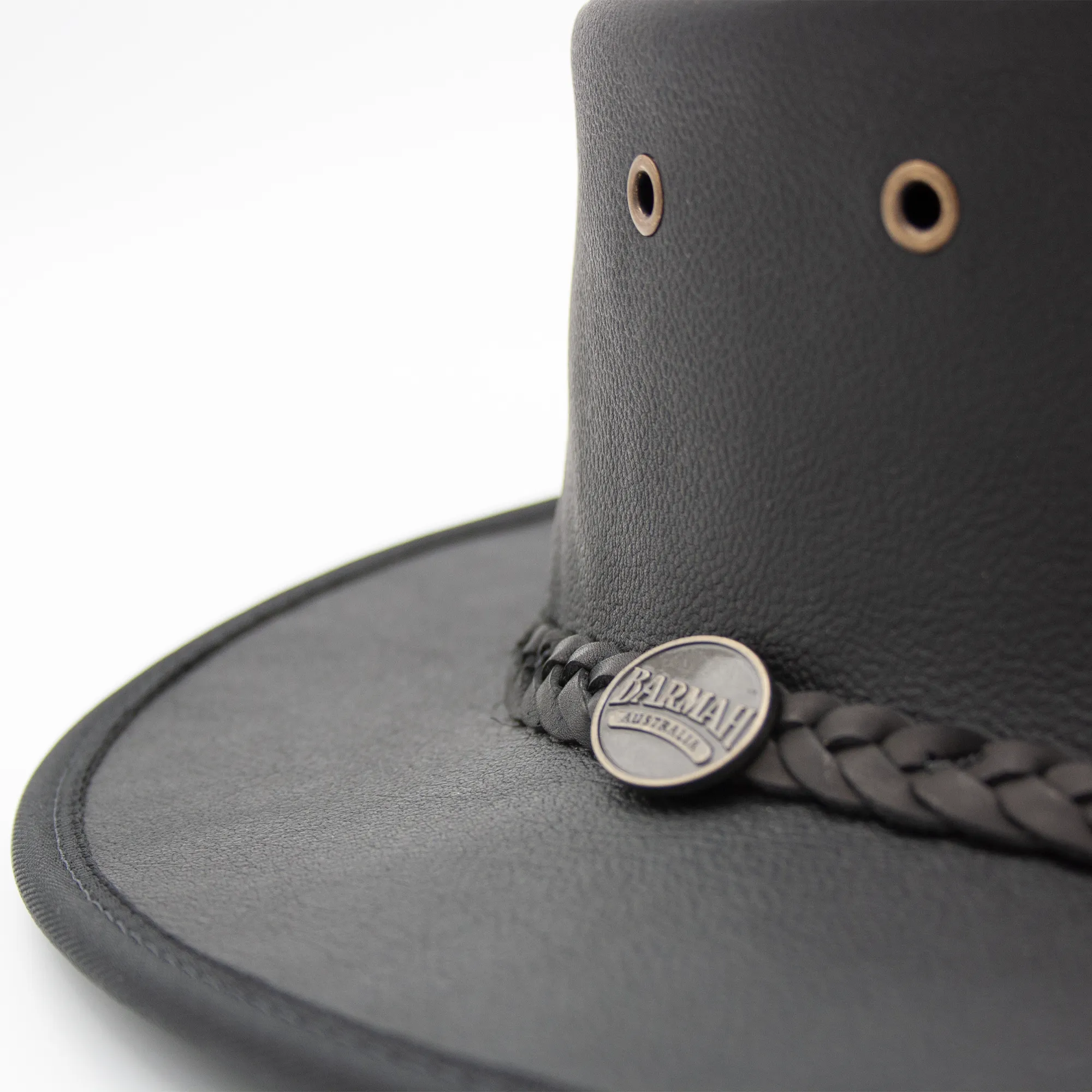 Barmah Hat | 1019 Sundowner Kangaroo Black