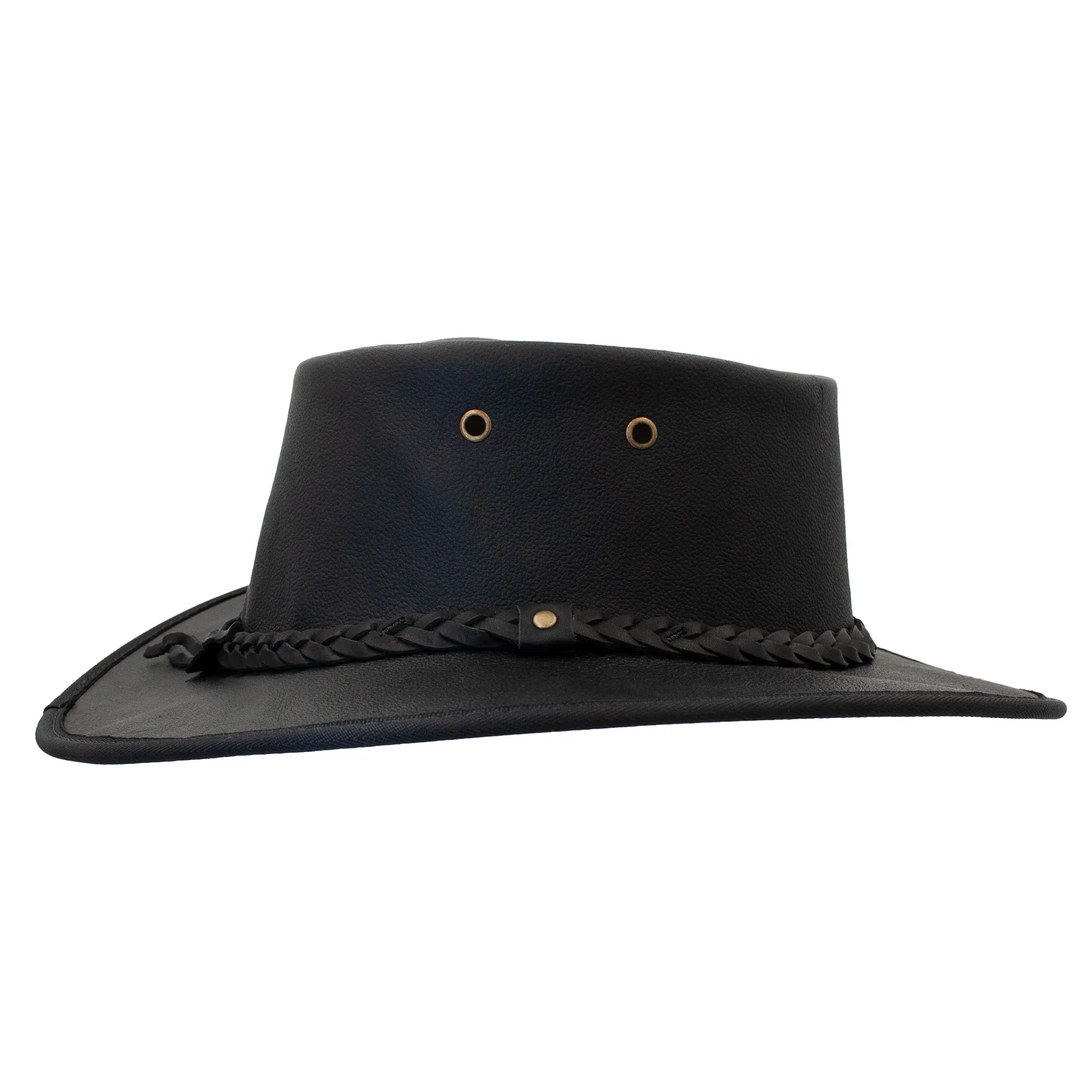 Barmah Hat | 1019 Sundowner Kangaroo Black