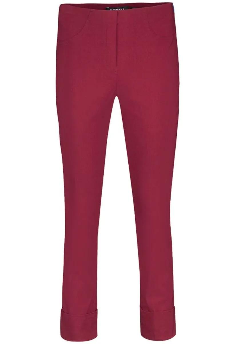 Bella 09 68cm Trousers Burgundy