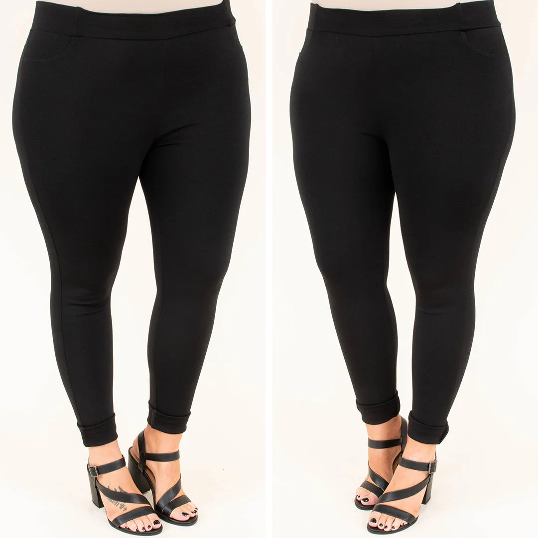 Beyond Basic Pants, Black