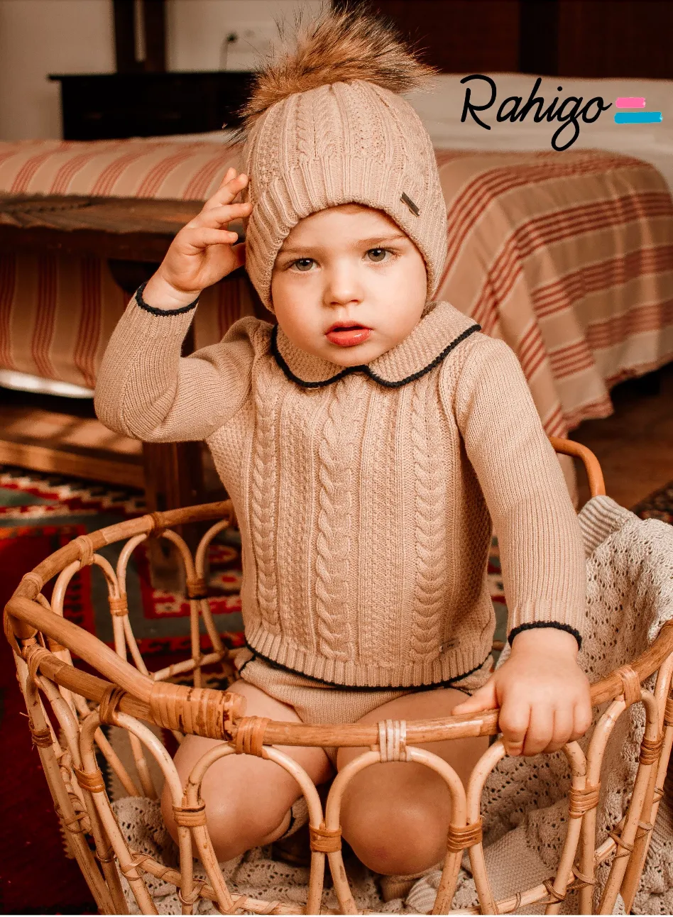 Boys Camel Two Piece Set