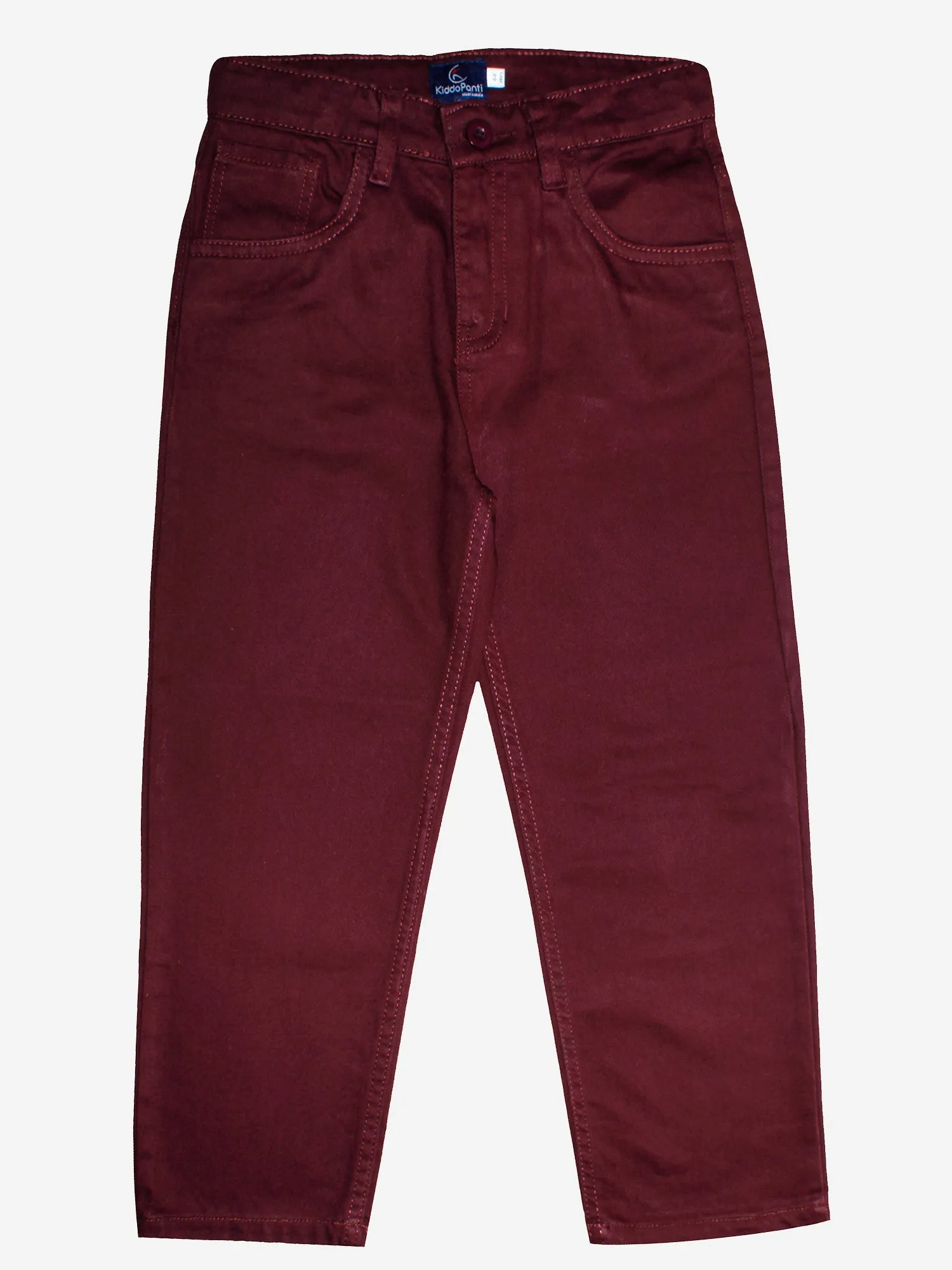 Boys Five Pocket Cotton Stretch Pant