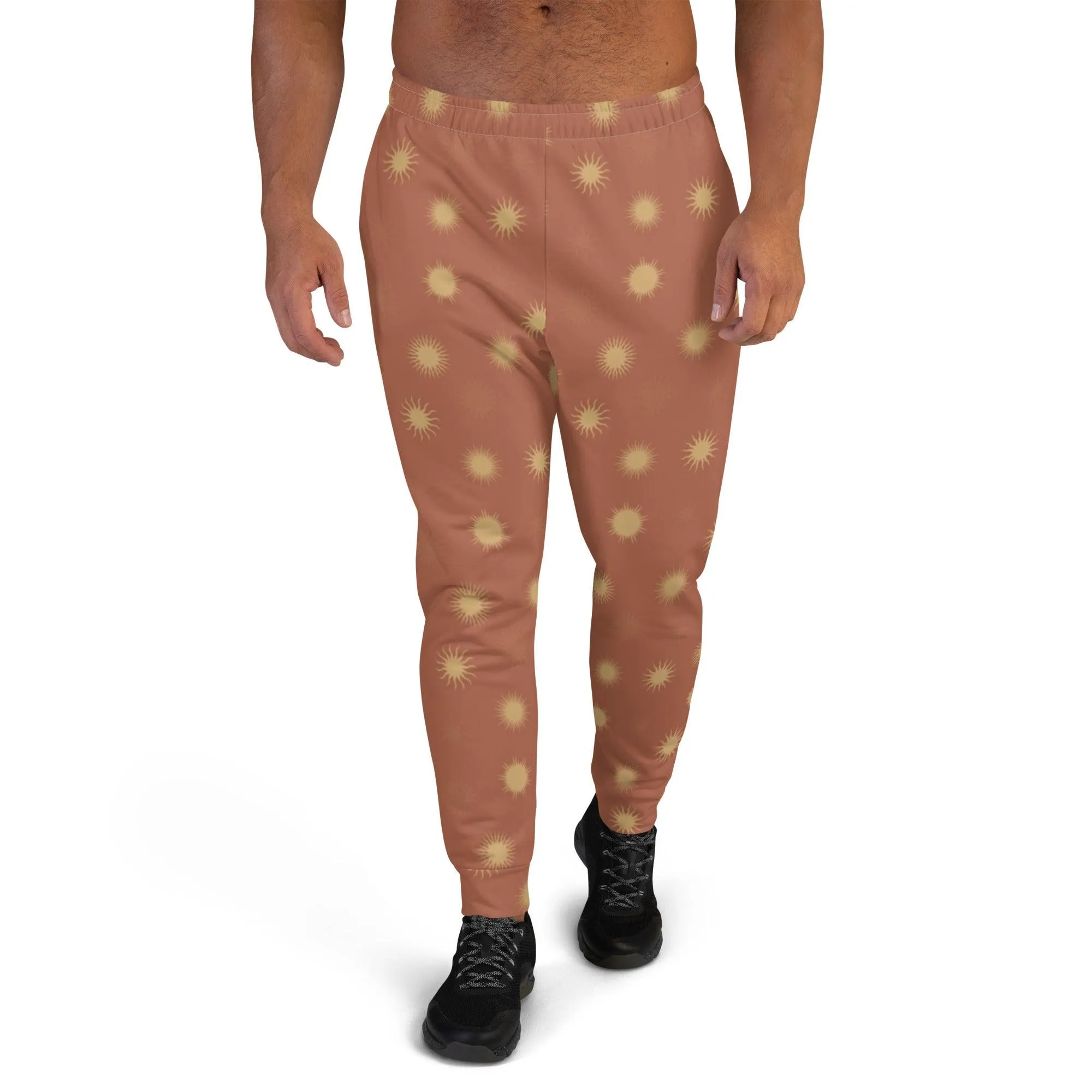 Brown Sun Men's Street Joggers