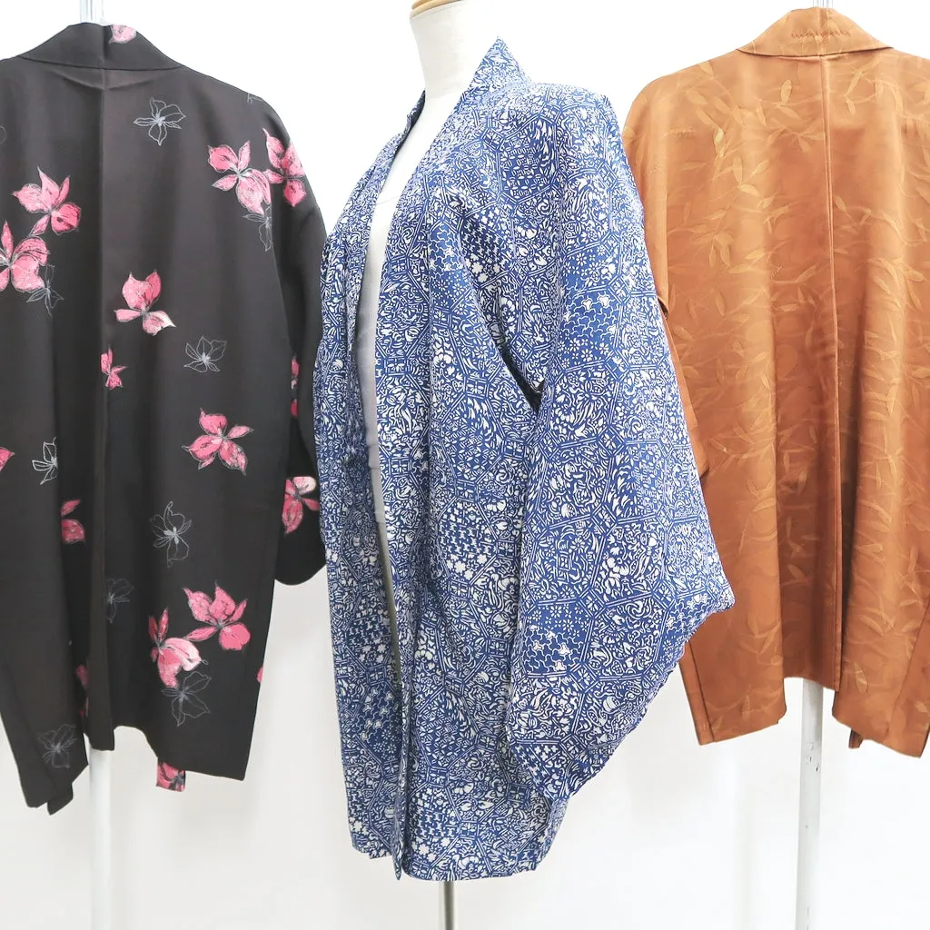 Bundle 15pcs Silk Haori Jacket Wholesale Bulk Free Shipping #513