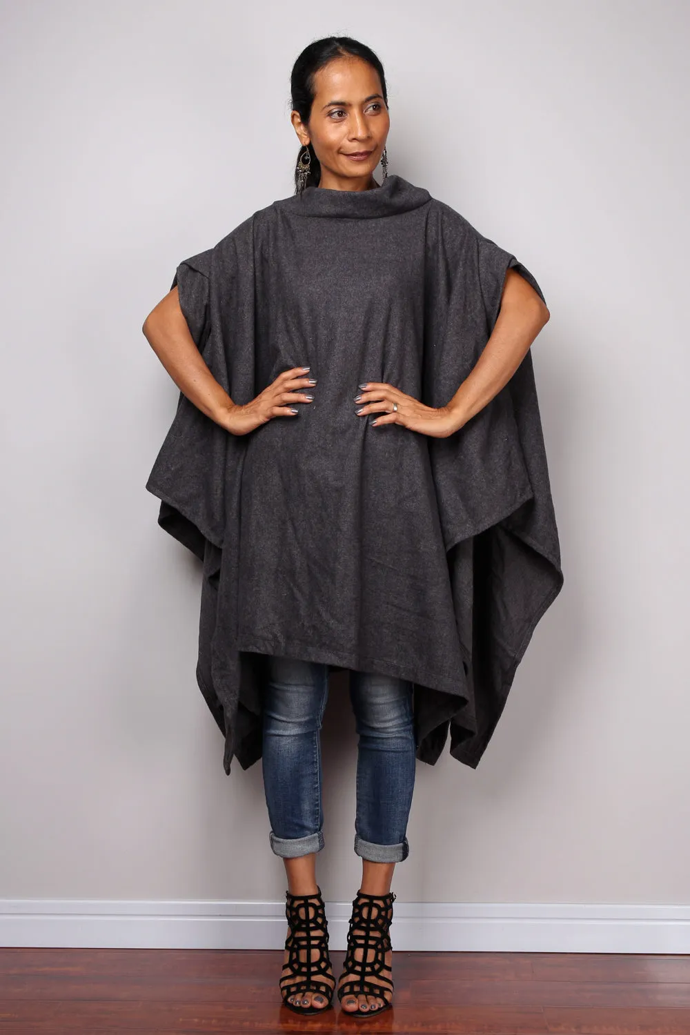 Cape Poncho Sweater