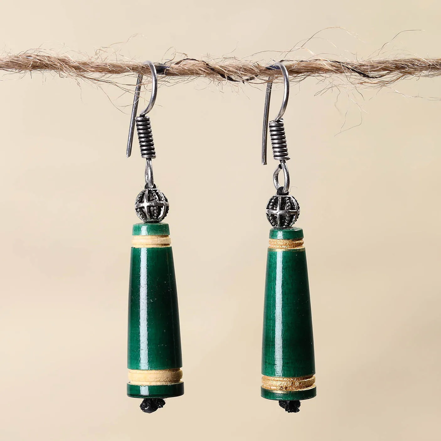 Channapatna Handcrafted Wooden Earrings 127