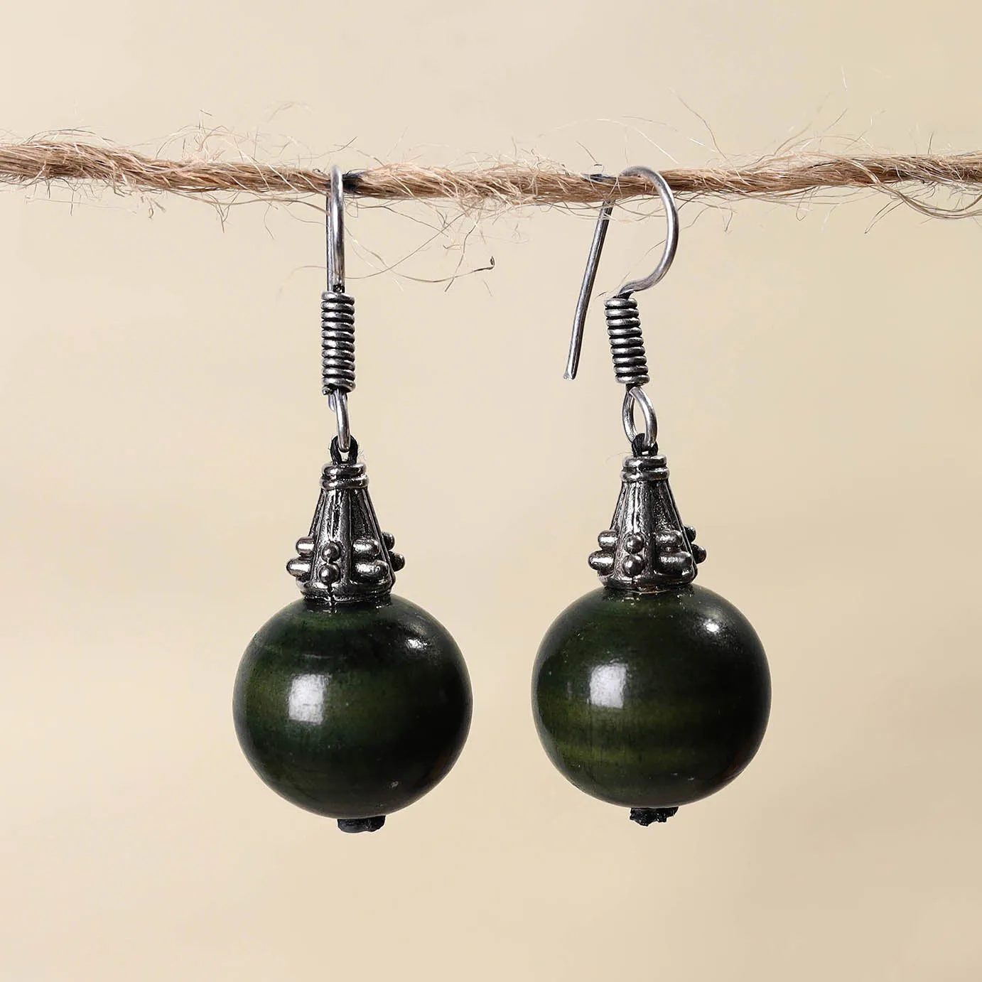 Channapatna Handcrafted Wooden Earrings 136