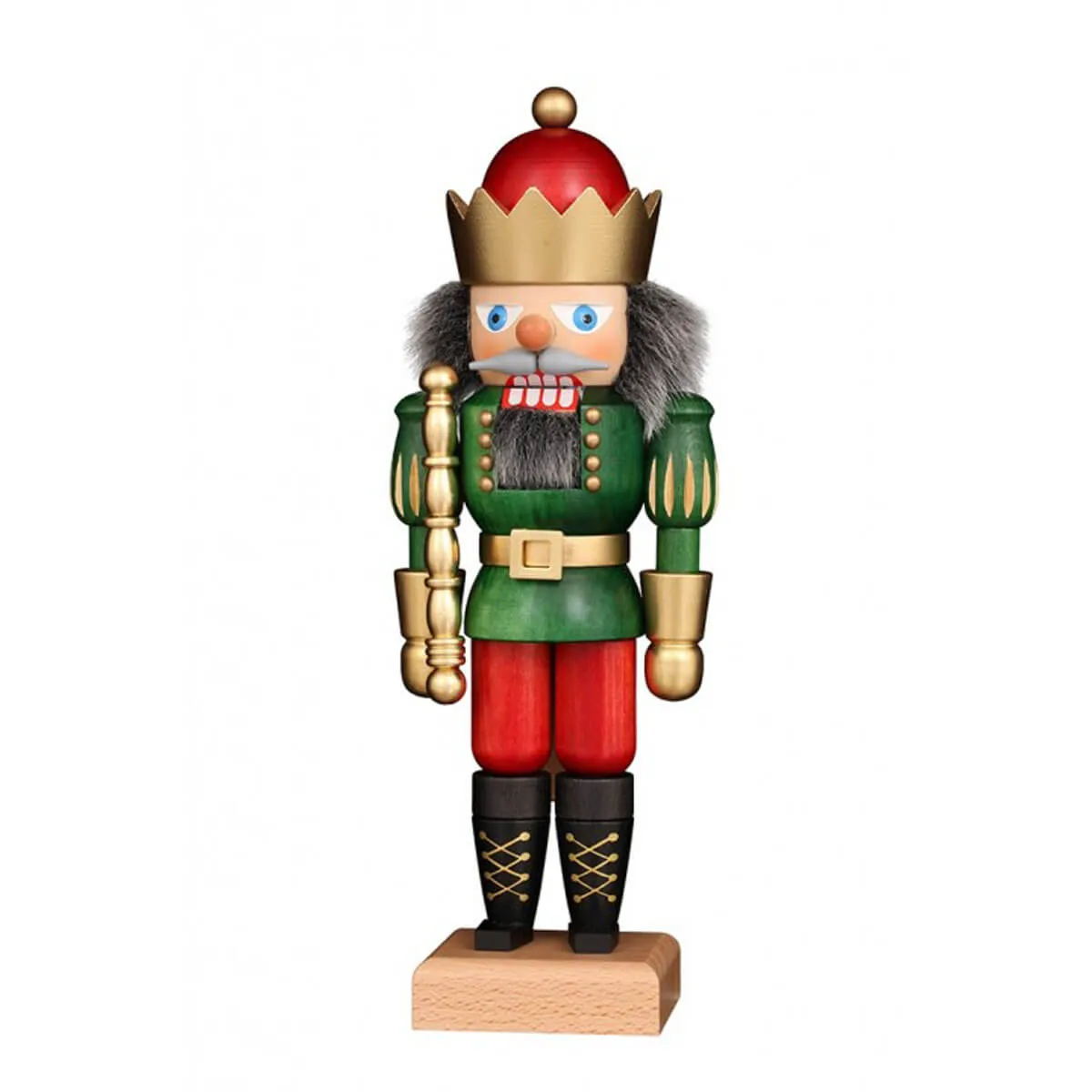 Christian Ulbricht Nutcracker - King Small glazed