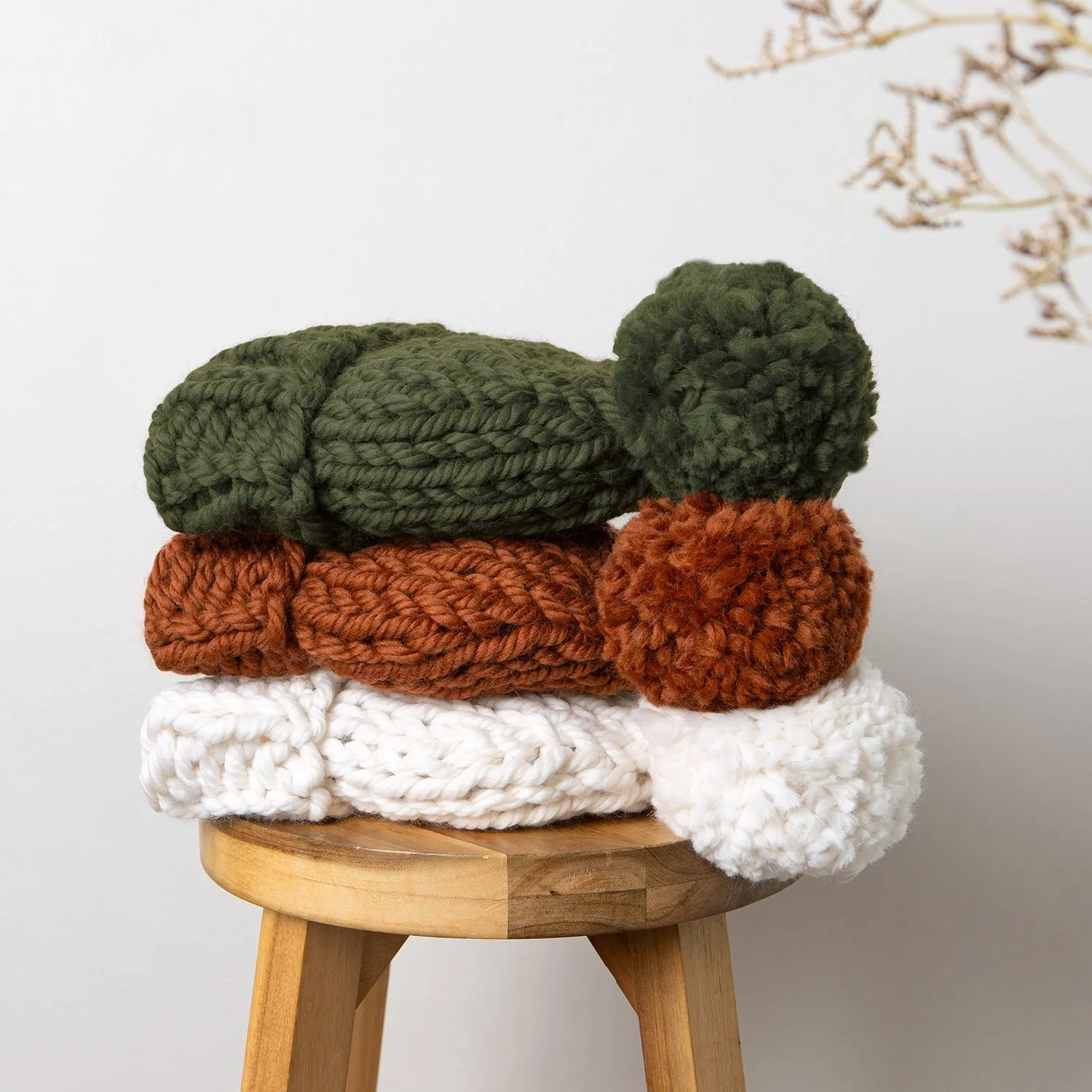 Chunky Winter Hat Knitting Kit