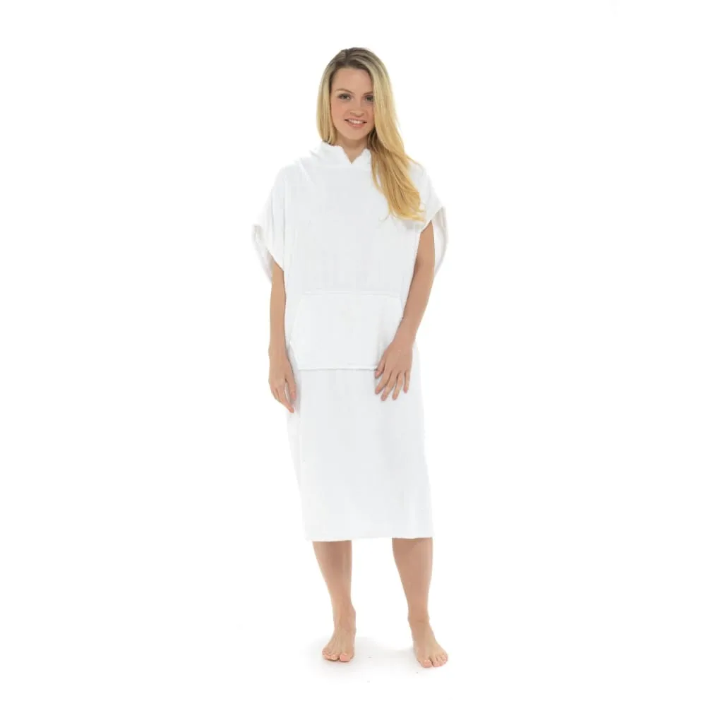 CityComfort Beach Towel for Adults Robes Women Men Cotton Towelling Poncho