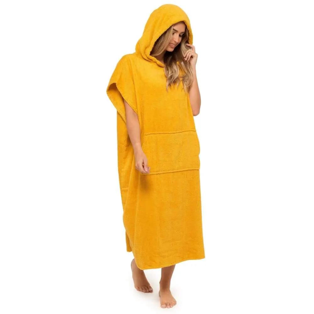 CityComfort Beach Towel for Adults Robes Women Men Cotton Towelling Poncho