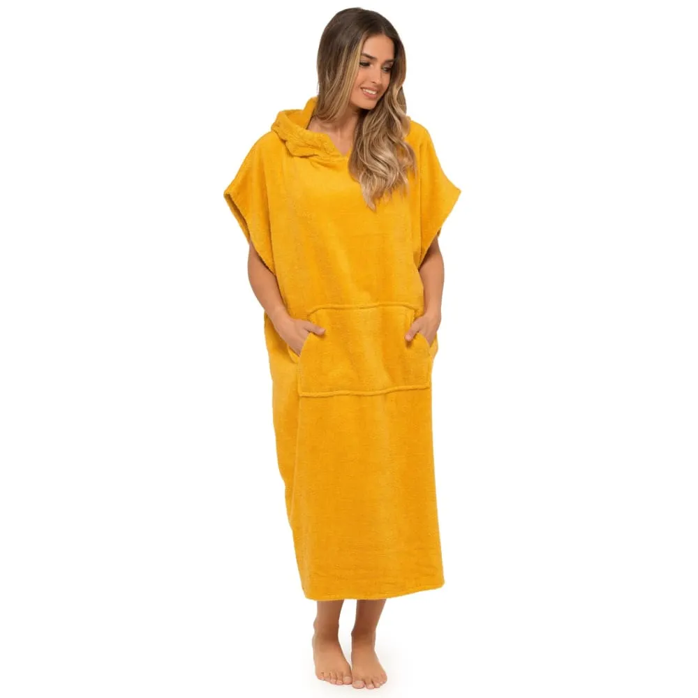 CityComfort Beach Towel for Adults Robes Women Men Cotton Towelling Poncho