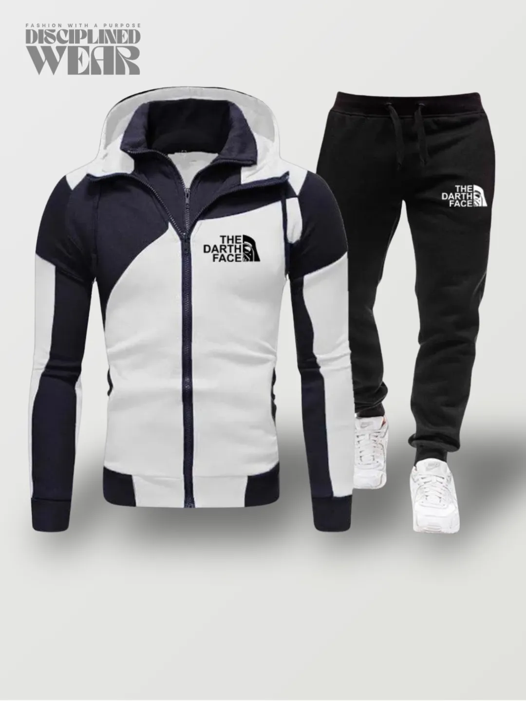 Conjunto deportivo Dynamic Duo: Chaqueta con capucha y joggers