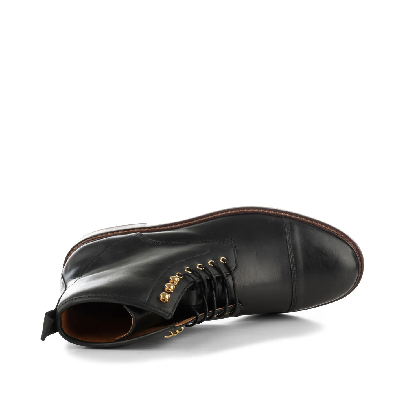 Curtis boot leather - BLACK