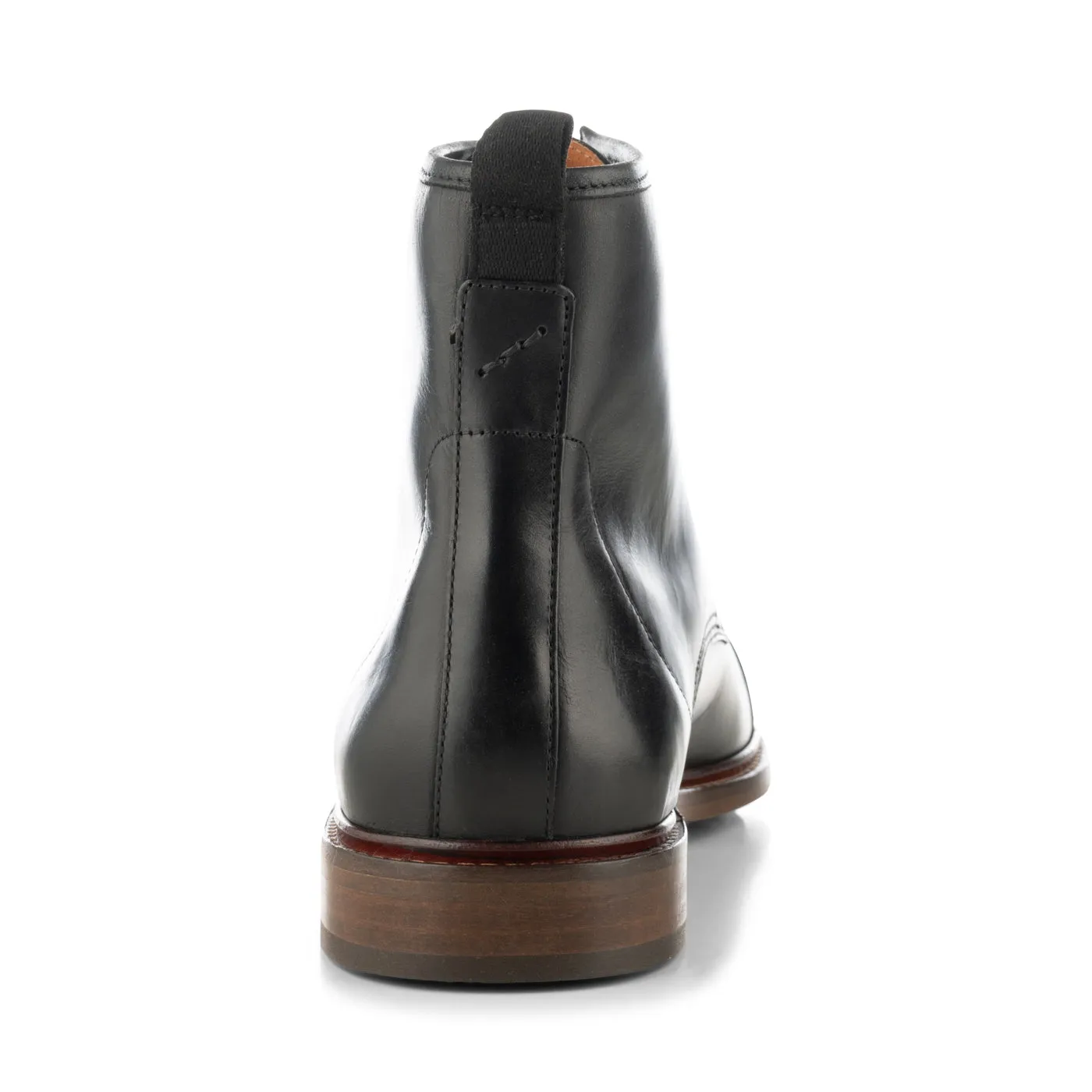 Curtis boot leather - BLACK