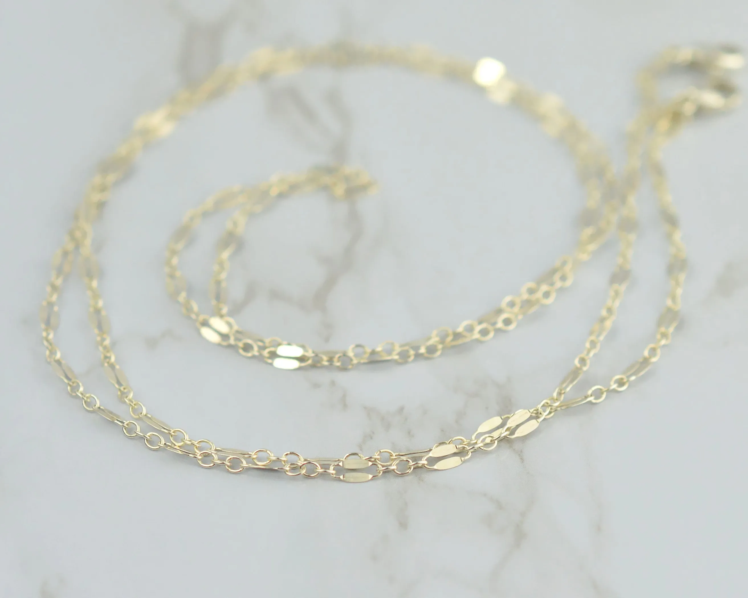 Dainty Sterling Silver Sunglasses Chain