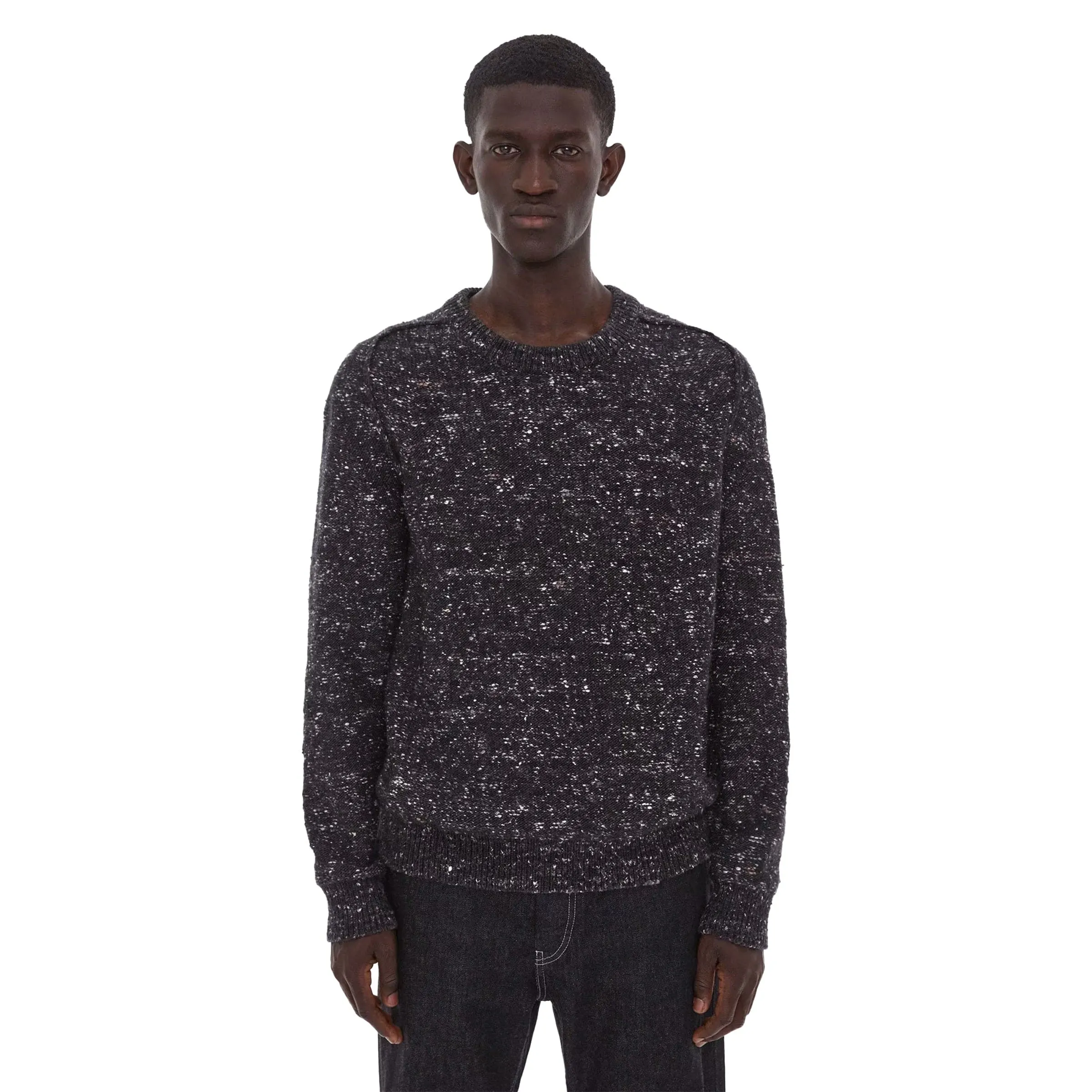 DONEGAL SILK-WOOL SWEATER