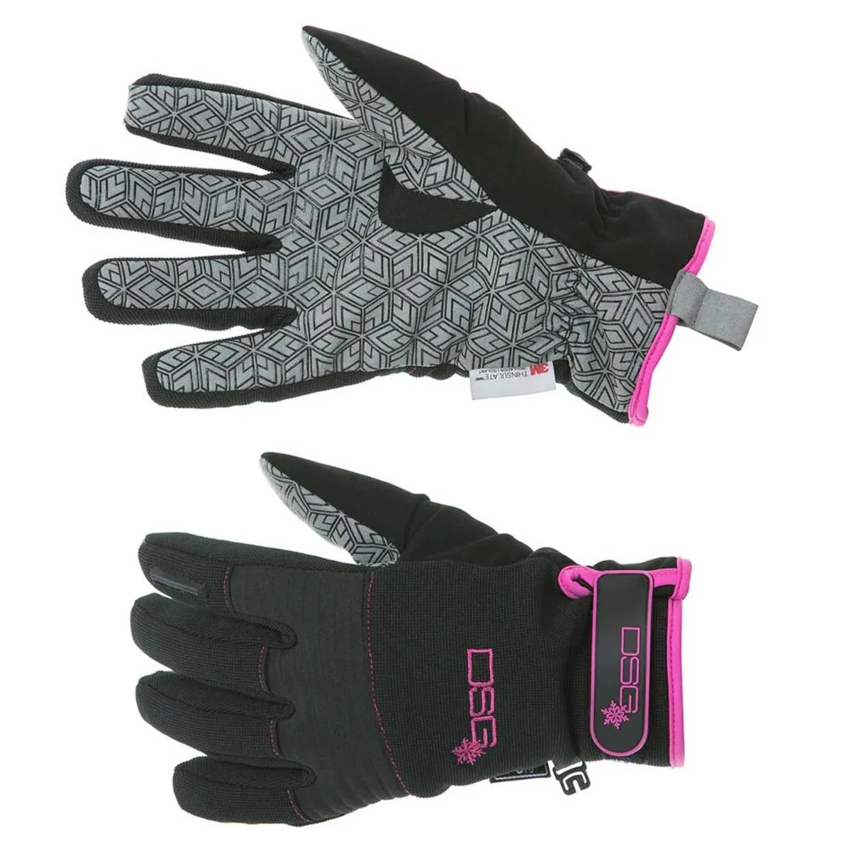 DSG Women's Versa-Style Waterproof Winter Gloves