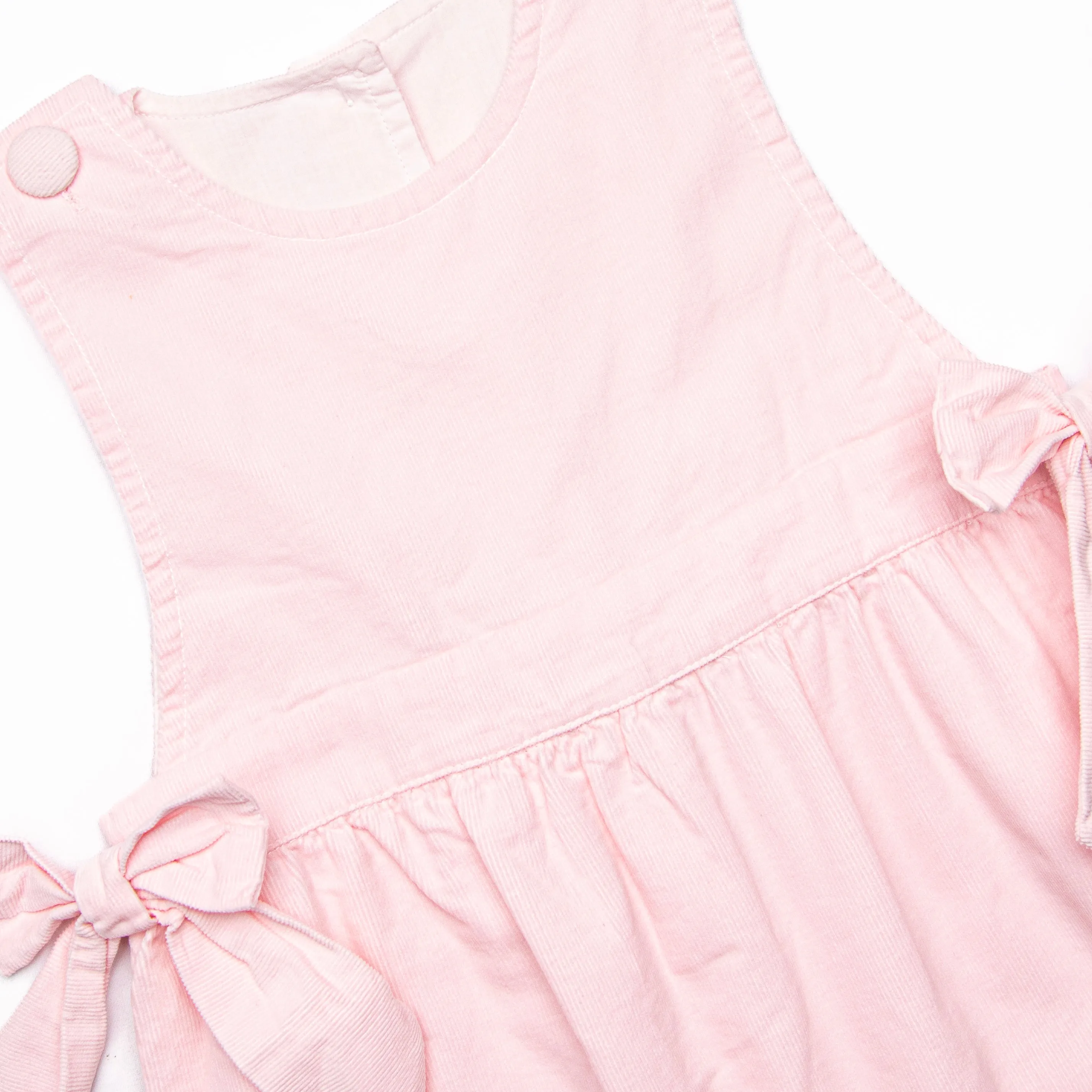 Eliza Corduroy Romper, Pink