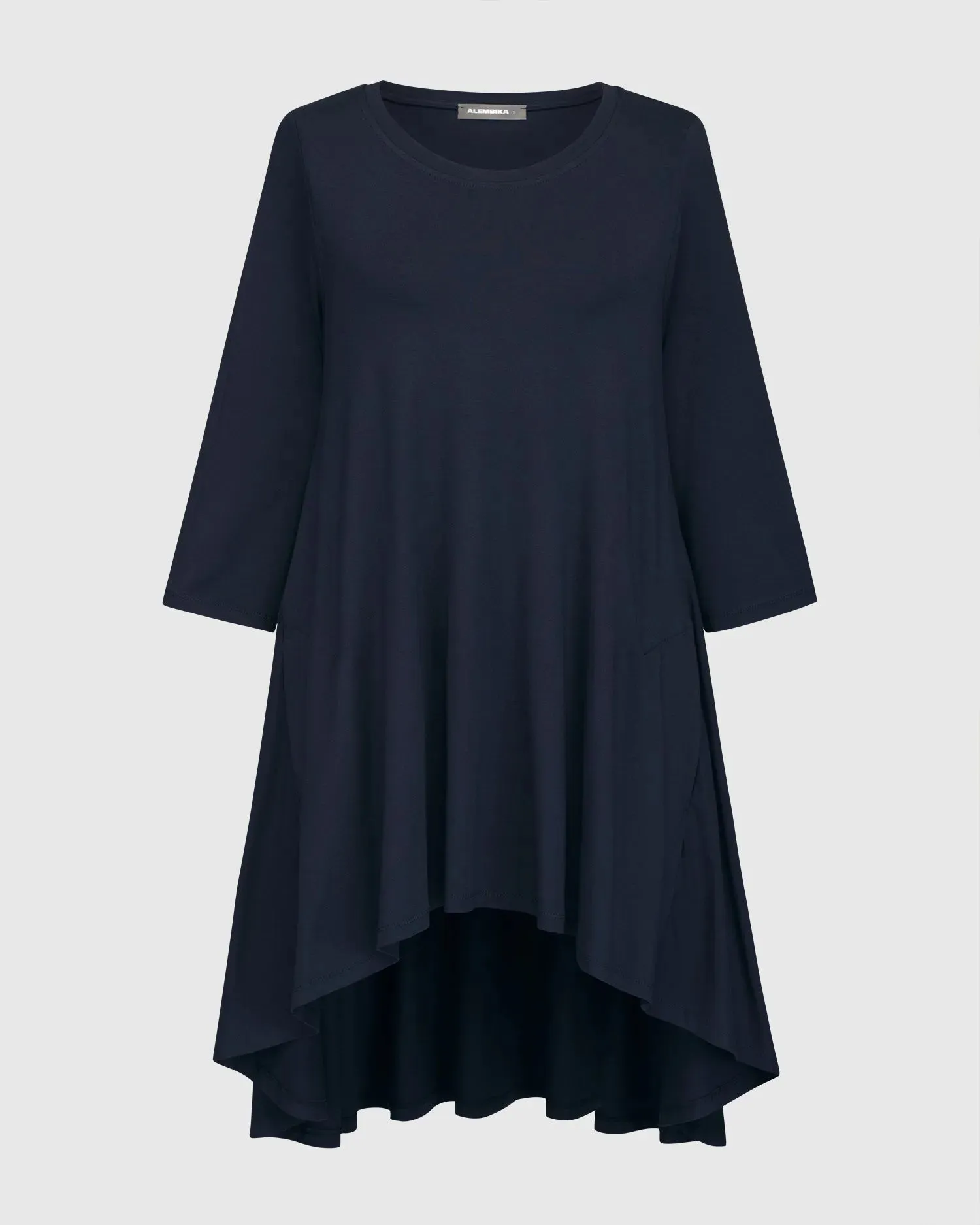 Essential Swing Tunic Top, Navy