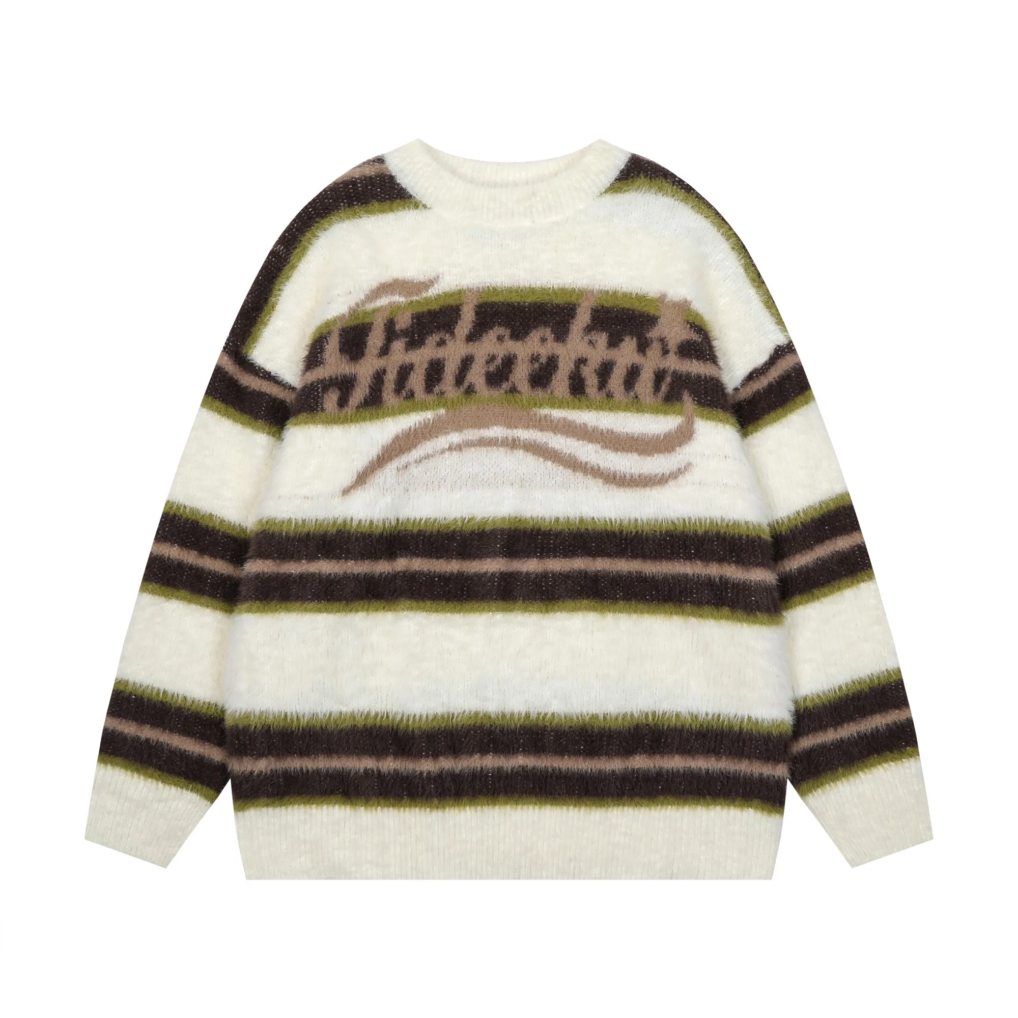 Faire Echo vintage striped knit Sweater