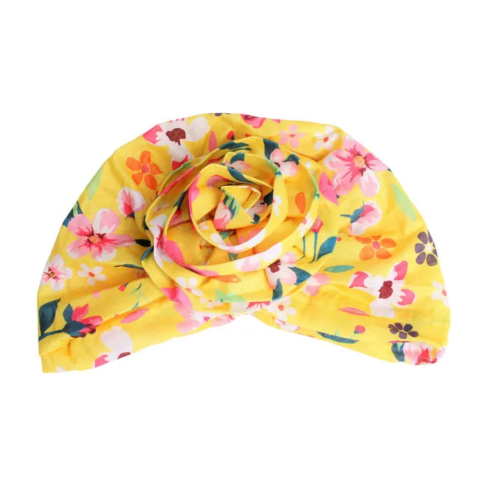 Floral Flower Knot Turban