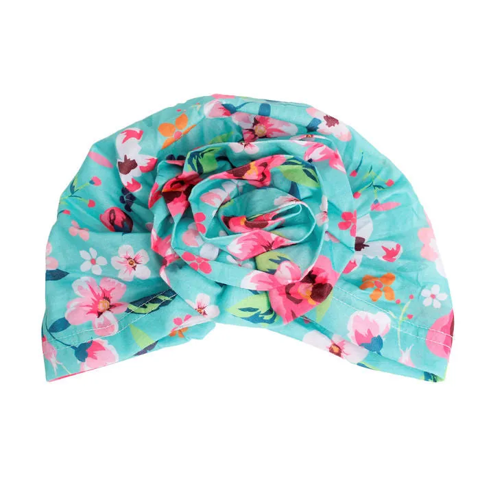 Floral Flower Knot Turban