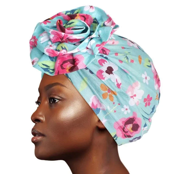 Floral Flower Knot Turban