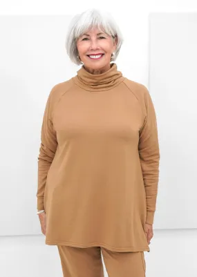 Gilmour - Mock Neck Raglan Tunic -SALE