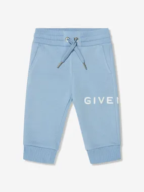 Givenchy Baby Boys Logo Joggers in Blue