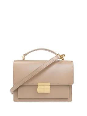 GOLDEN GOOSE Cappuccino Luxe Leather Mini Handbag