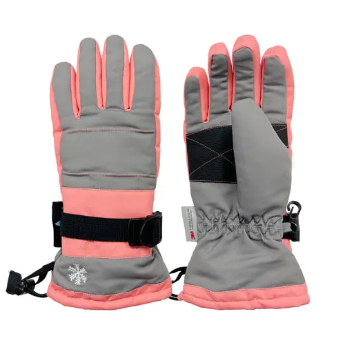 Grand Sierra Girls Tusser Snowboard Glove w. Thinsulate Size 7-16