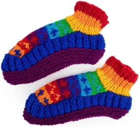 Hand-Knitted Woolen Socks