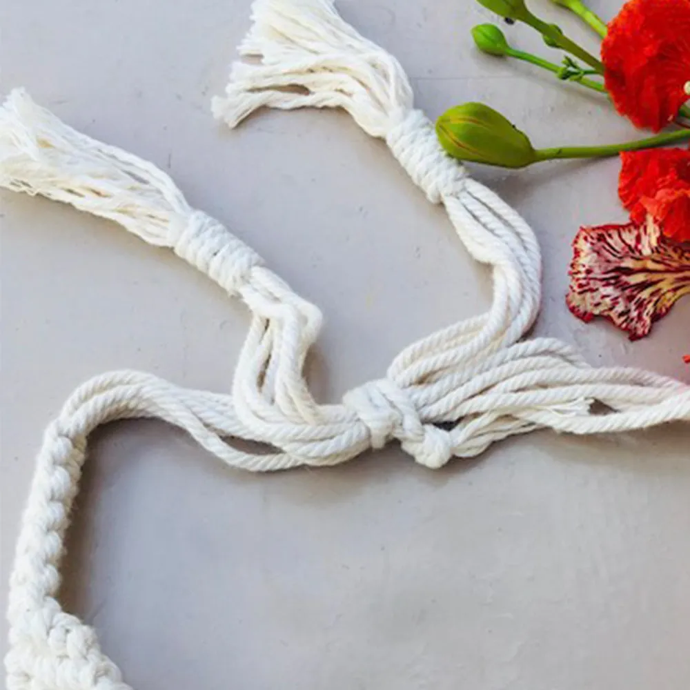 Handcrafted Macramé Hairband - Off white