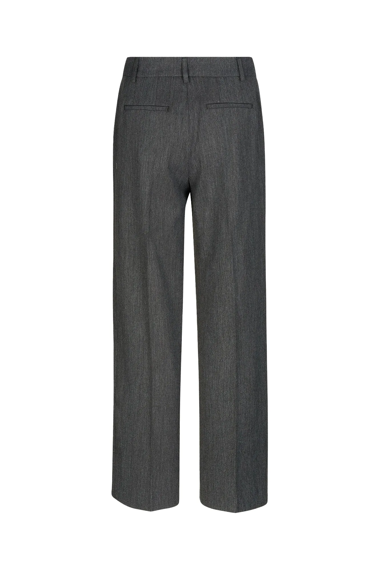 Haveny Trousers in Dark Grey Melange