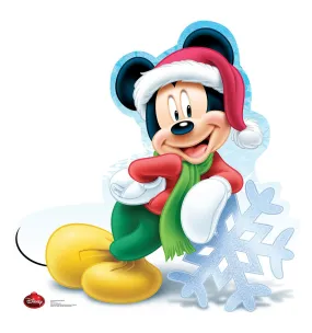 Holiday Mickey Mouse - Limited Edition! - Cardboard Cutout