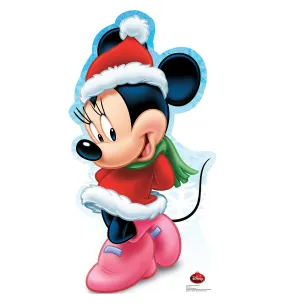 Holiday Minnie Mouse - Limited Time Edition! - Cardboard Cutout