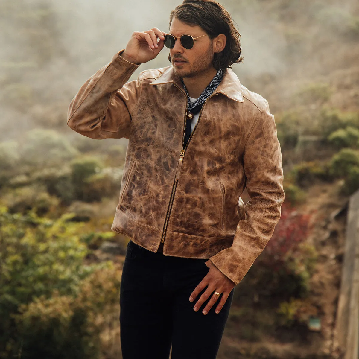 Horween® Horsehide Jacket No. 65 | Tan