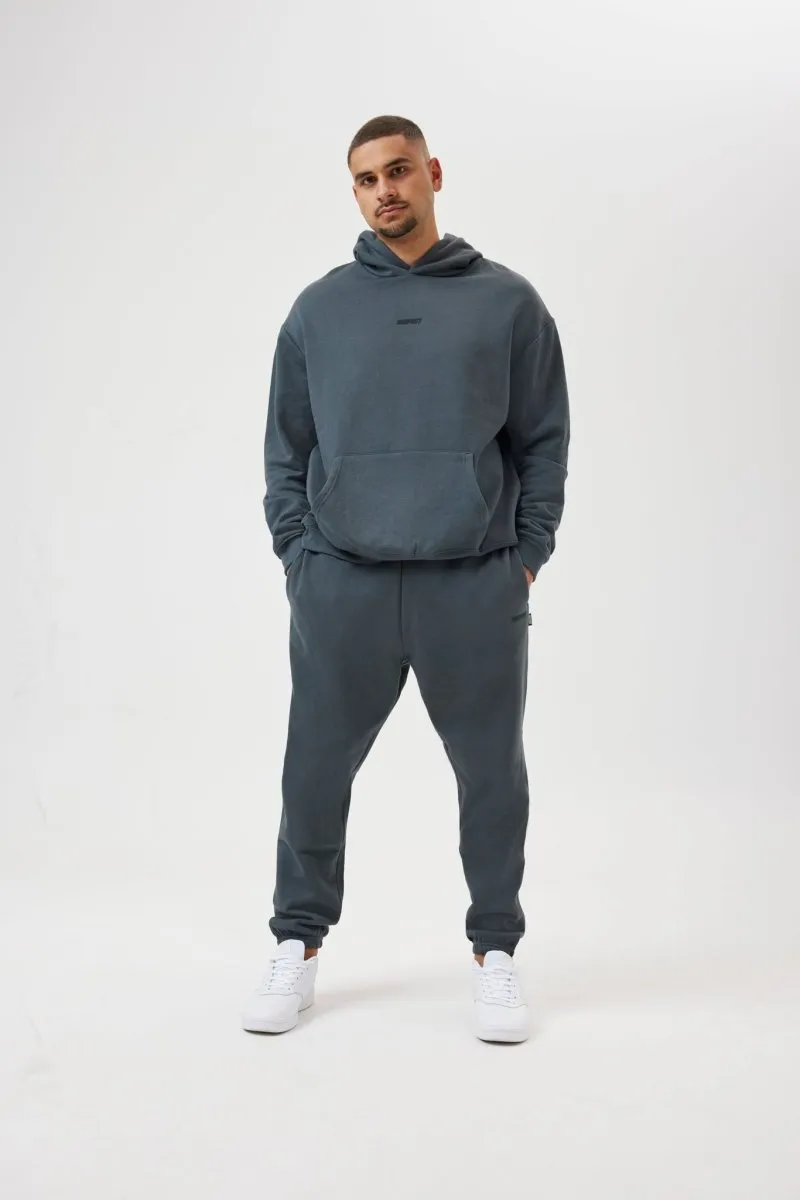 INSPORT UNISEX FRANKIE CARBON BLUE TRACKPANTS