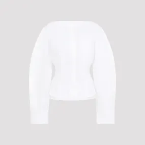 JACQUEMUS Elegant White Cotton Shirt